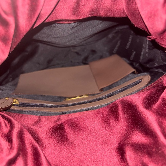 A. TESTONI WOMENS LEATHER BAG MADE ITALY Genuine Leather Shoulder Bag - Picture 5 of 5